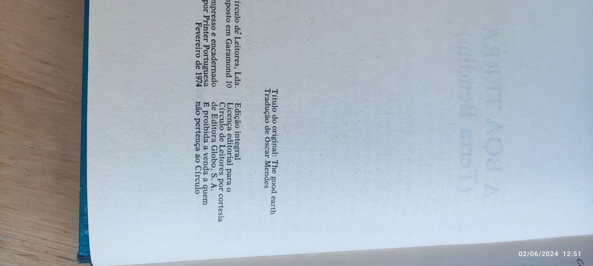 A Boa Terra -Pearl S. Buck