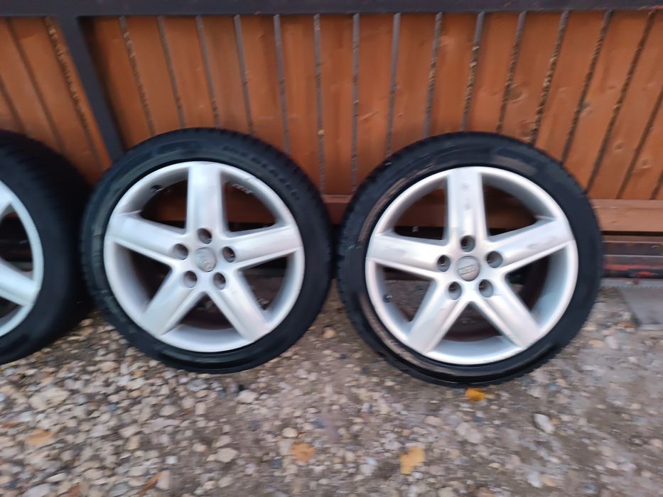 Koła felgi aluminiowe 5x112 Audi VW Skoda 225/45 R17 zimowe