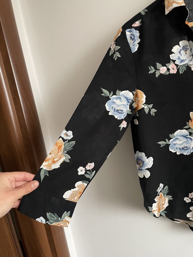 Nowa H&M bluzka wiskoza 100 % w kwiaty floral