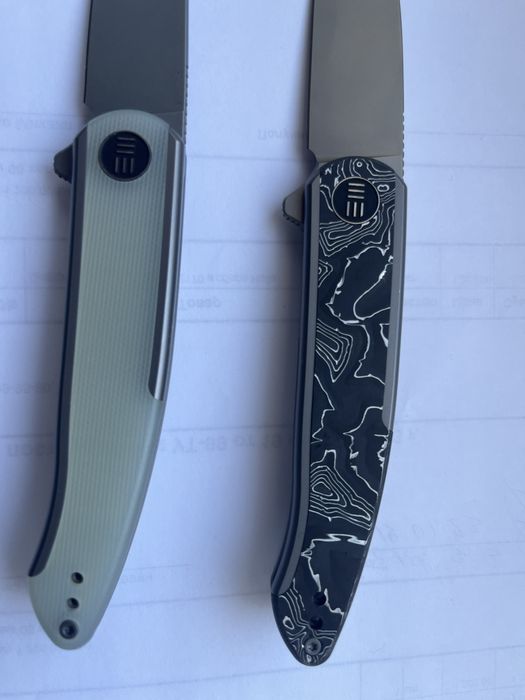 Складной нож We Knife Smooth Sentinel Aluminum