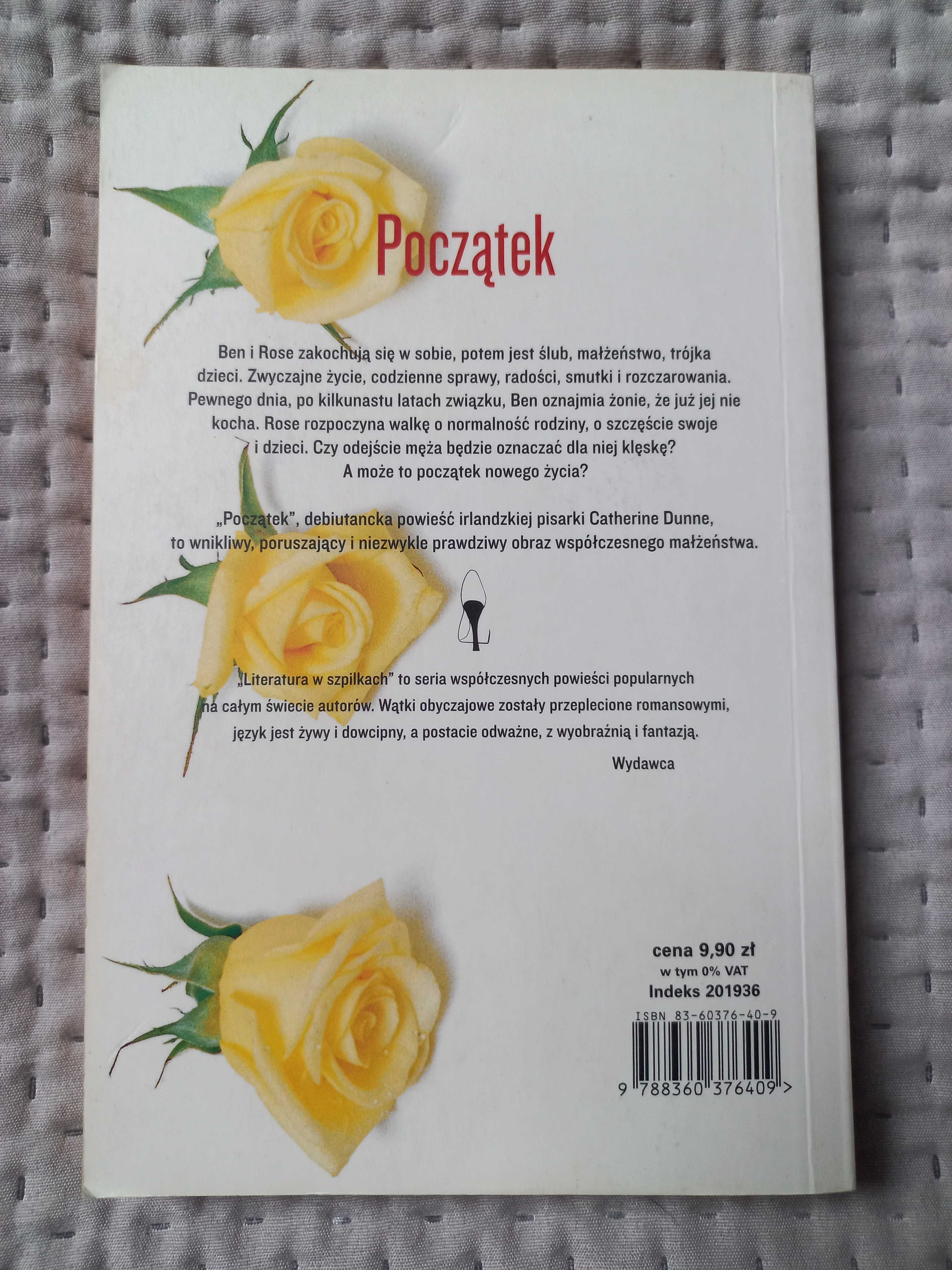 Książka "Początek" Catherine Dunne