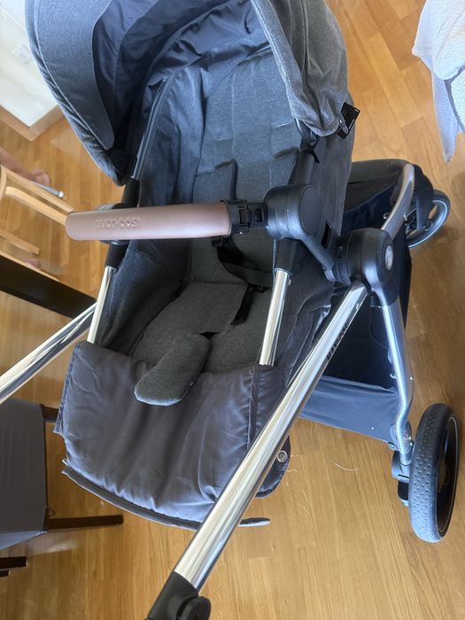 Carrinho + Babycoque pebble plus maxicosi +isofix bebeconfort