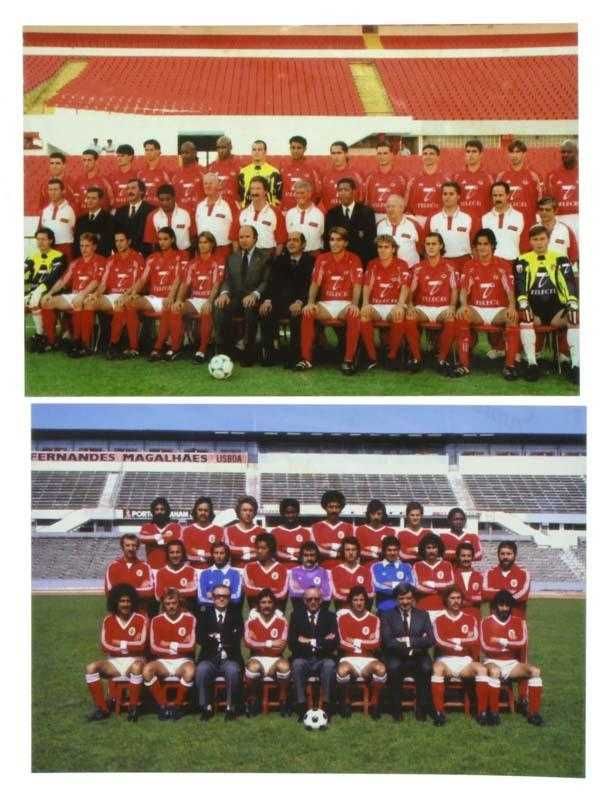 Sport Lisboa e Benfica - fotografias originais década de 80 e 90