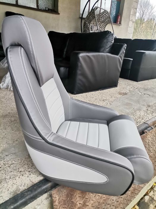 Fotel kapitański do łodzi,motorówki ,riba,łódki stół stolik Teak