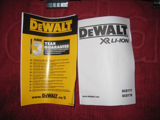 Дрель Dewalt DCD 778