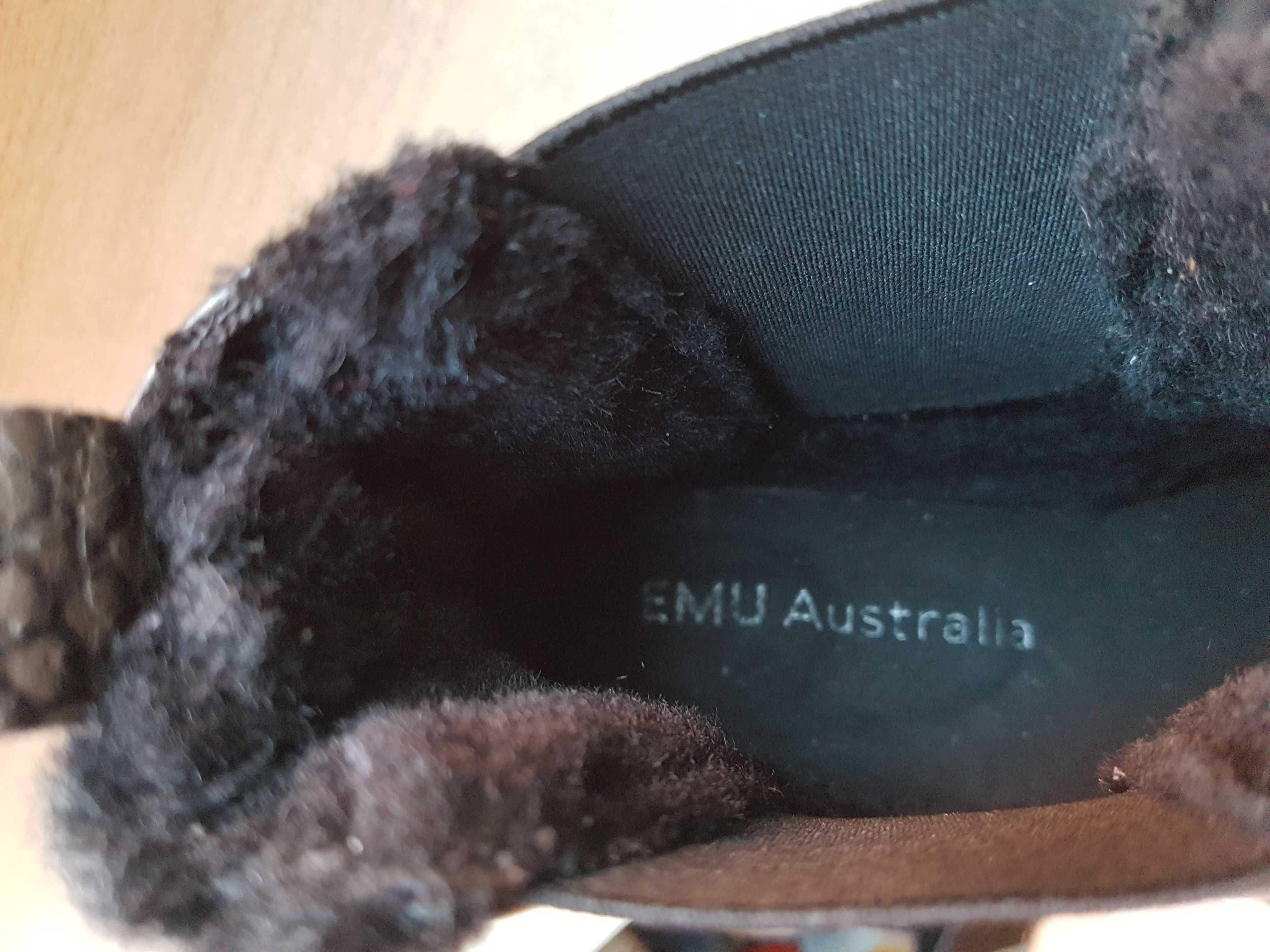 Emu Australia Ellin ciepłe skórzane wodoodporne botki 37 bdb+ 899zł