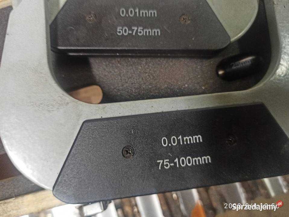 średnicówki różne rodzaje komplet 0d 0 do 100 mm