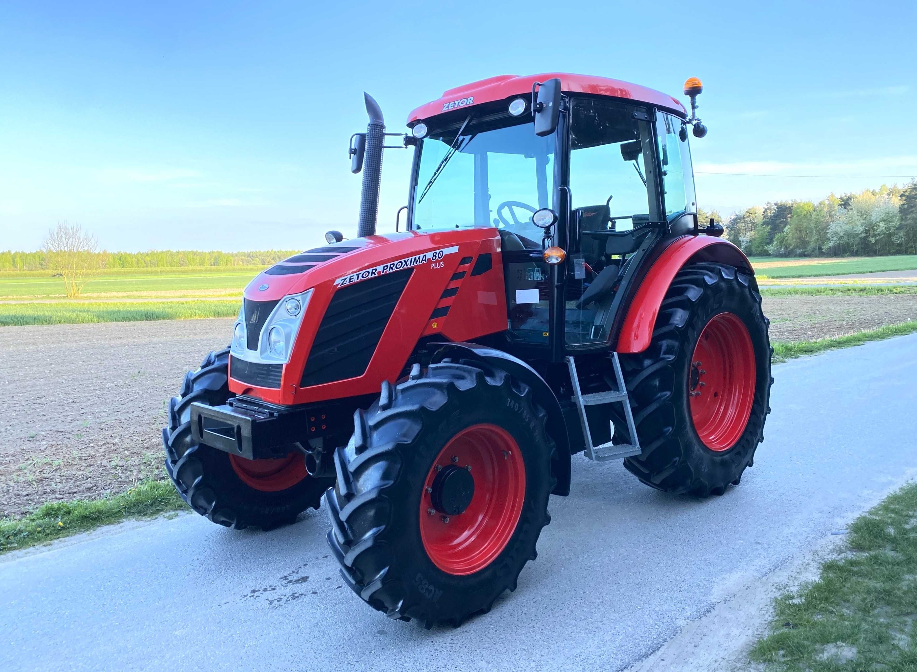 ZETOR PROXIMA PLUS 80 | 2016/18 rok 1652 h STAN IDEALNY 90 85