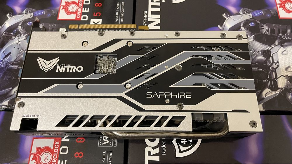 Видеокарта Sapphire RX580 4gb Nitro+