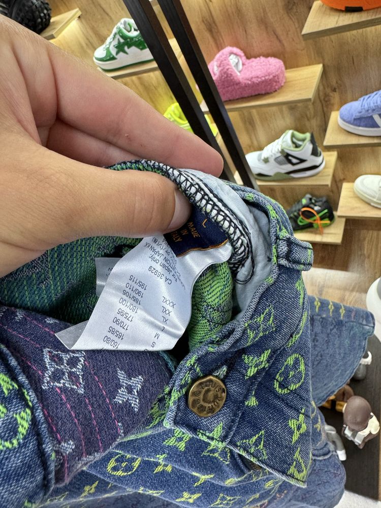 Шорти Louis Vuitton Monogram Gradient Blue / Green