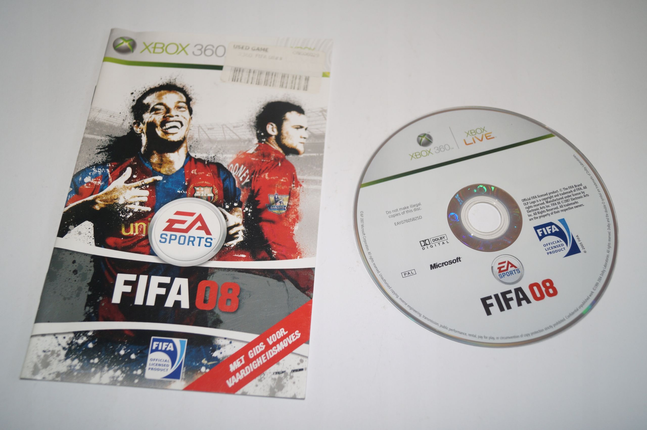 Fifa 08 Microsoft Xbox 360 Brak Angielskiego