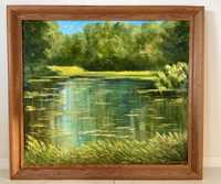 Картина І.Черниш «Озеро» 2014 полотно 80х70 см