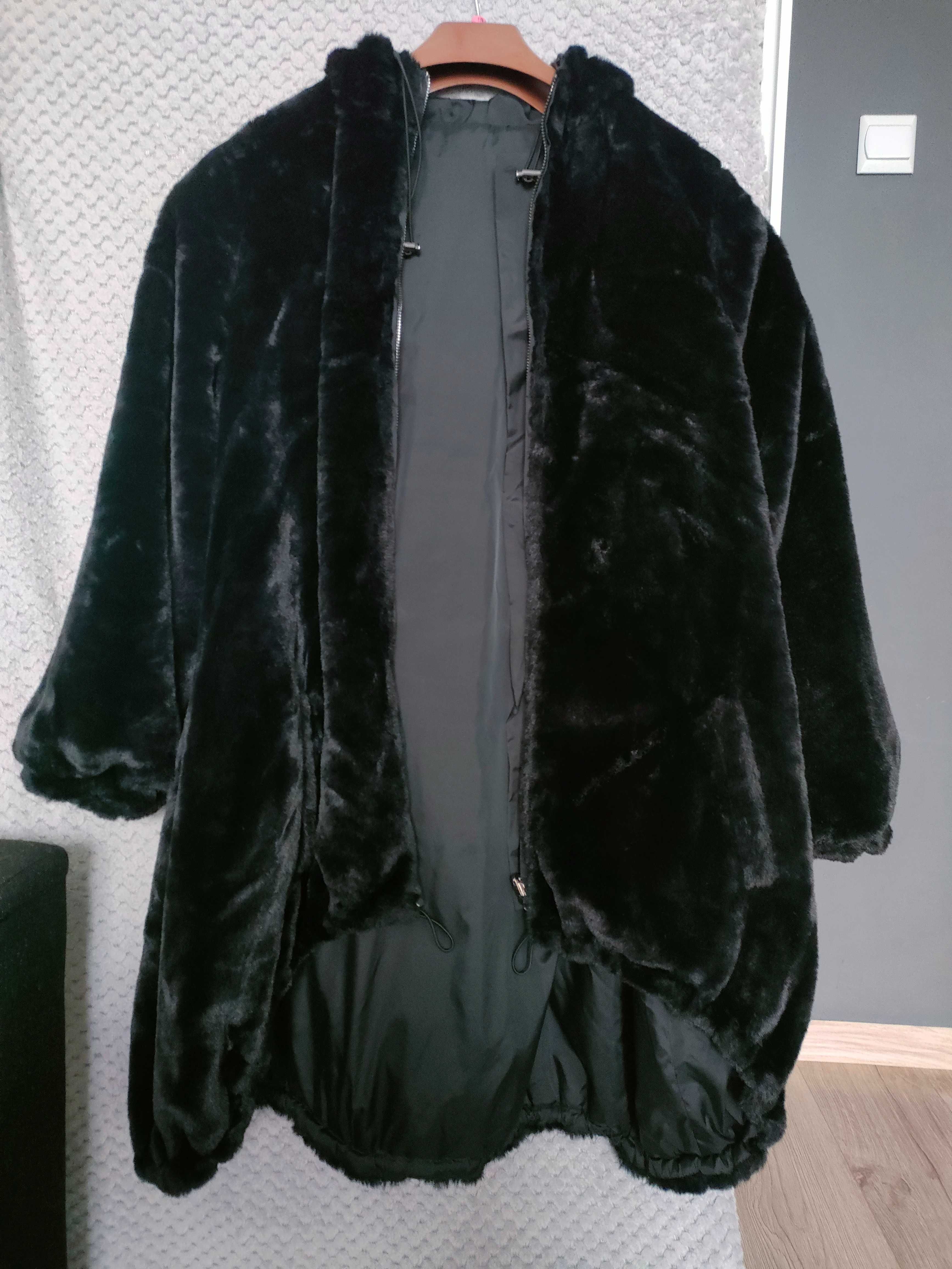 Kurtka parka futerko rozm. 38/M