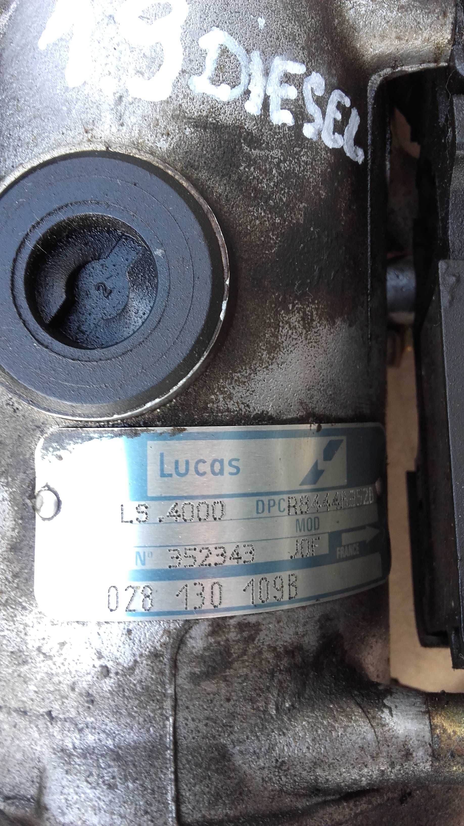 VW Polo 1.9 SDI pompa wtryskowa Lucas