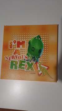 Obrazek na ścianę Toy Story dinozaur Rex