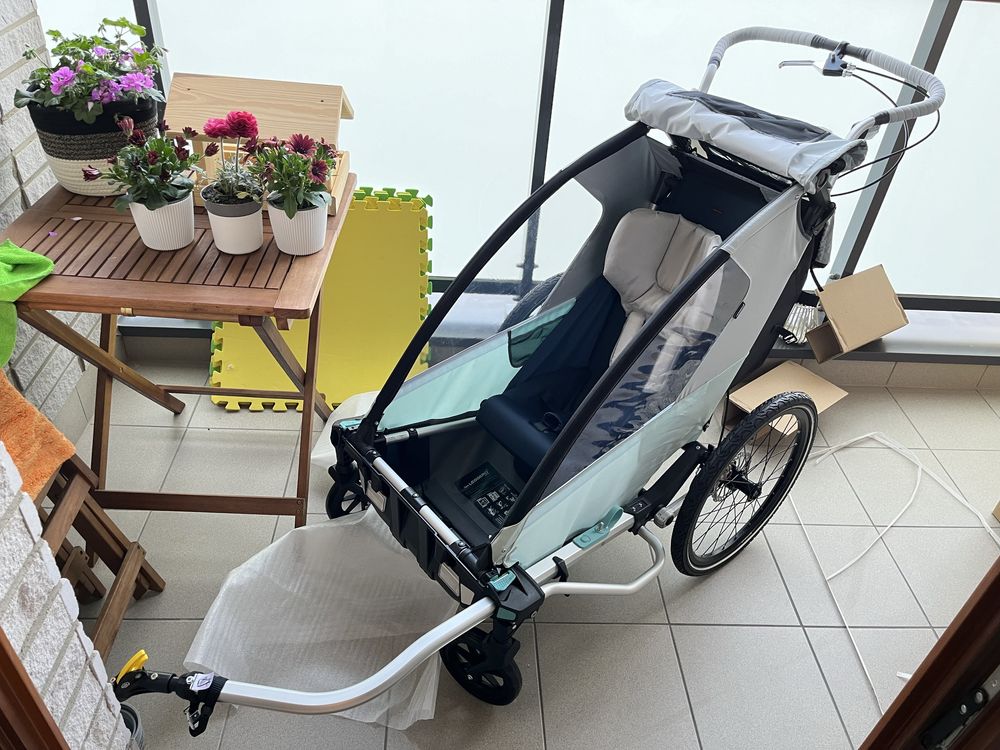 Nowy wozek rowerowy przyczepka leggero enso complete nie thule chariot