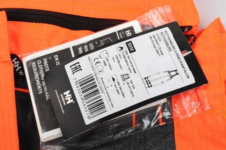 Spodnie Robocze Ogrodniczki BHP Helly Hansen r. S, M