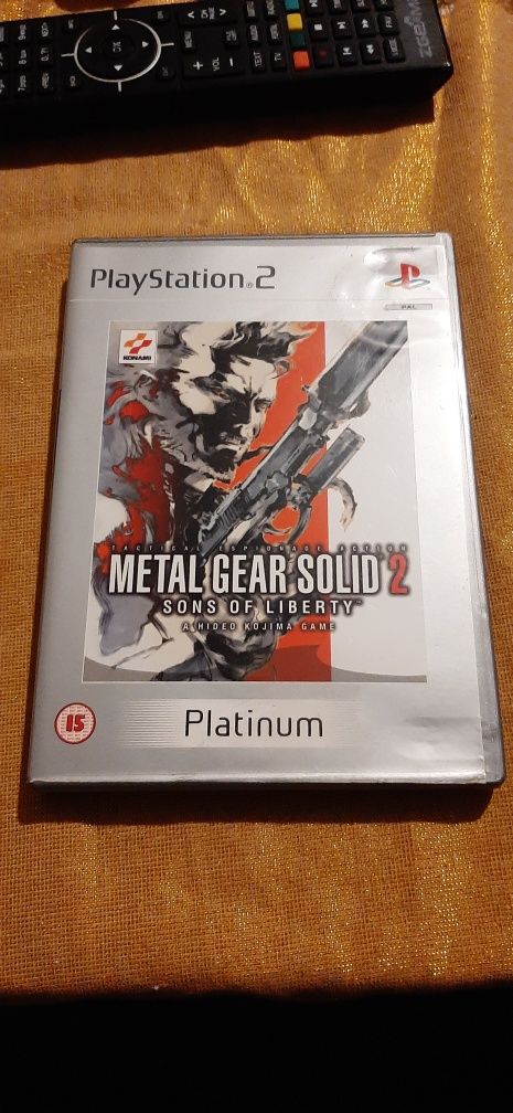 MGS 2 PS2 Playstation Metal Gear Solid 2