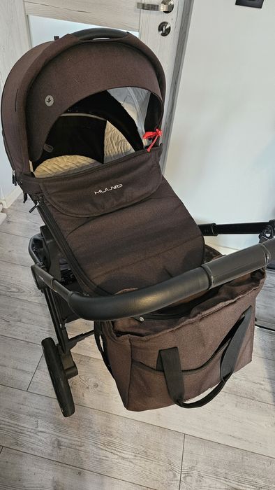 Wózek 2w1 muuvo quick 3.0 czarny