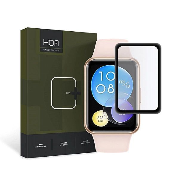 Szkło Hybrydowe Hofi Hybrid Pro+ Huawei Watch Fit 2 Black