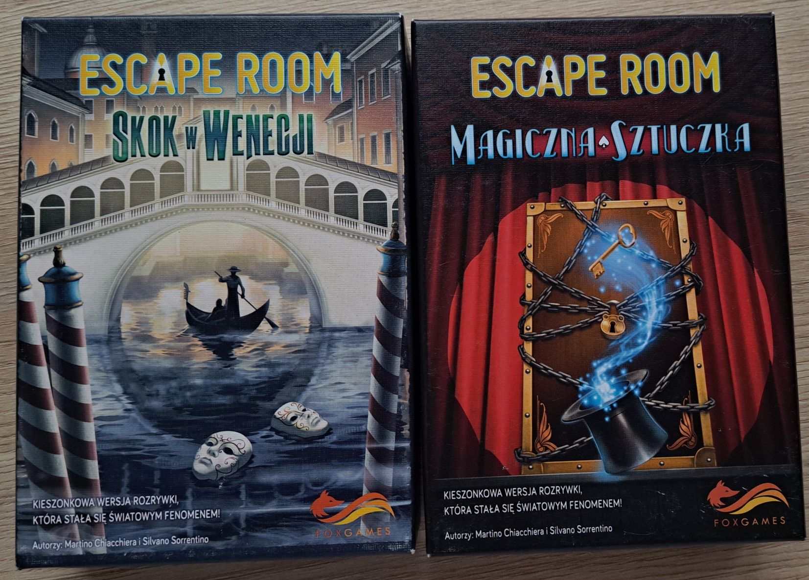 Escape room: Skok w Wenecji+ Magiczna sztuczka