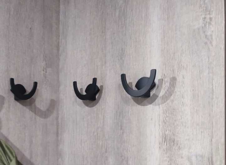 Zestaw 4 szt. -Wieszak meblowy ARTO Z-5426 P61 czarny mat Nomet