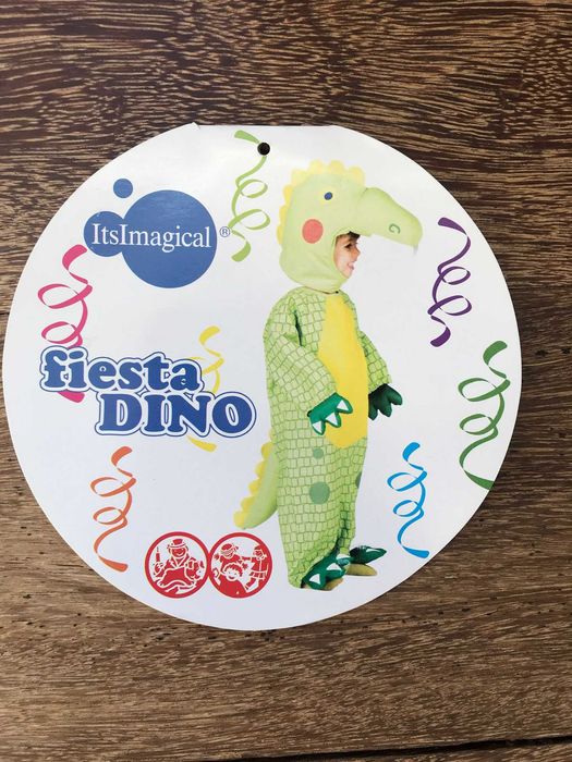 Fantasia de dinossauro para criança