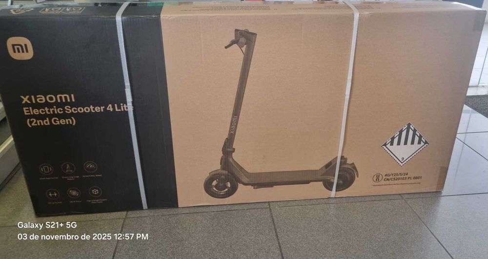 Trotinete Xiaomi Electric Scooter 4 Lite (Gen 2) Preta