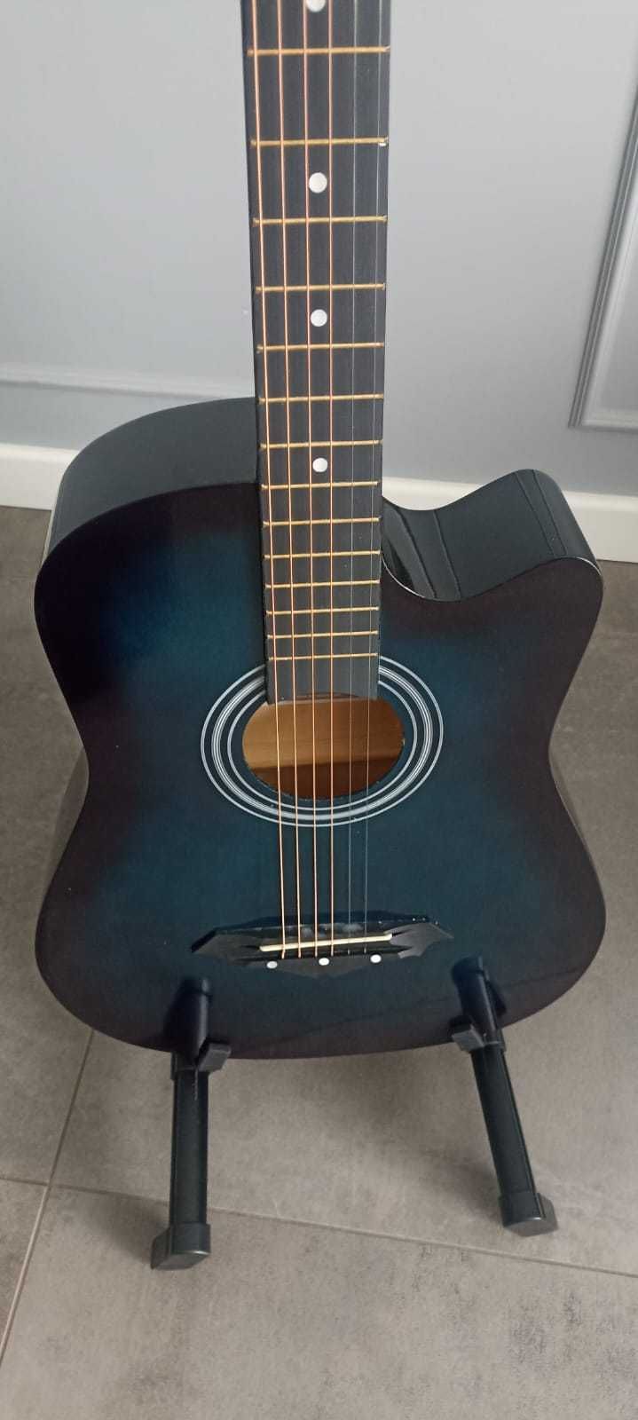Gitara akustyczna Rocktile WSD-5C-BUB Slim Line Blueburst