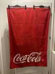 Nowy duży ręcznik coca cola czerwony