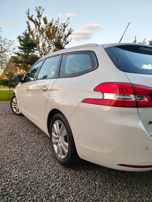 Peugeot 308 Biała Perła Sprowadzony Oplacony Serwis do końca