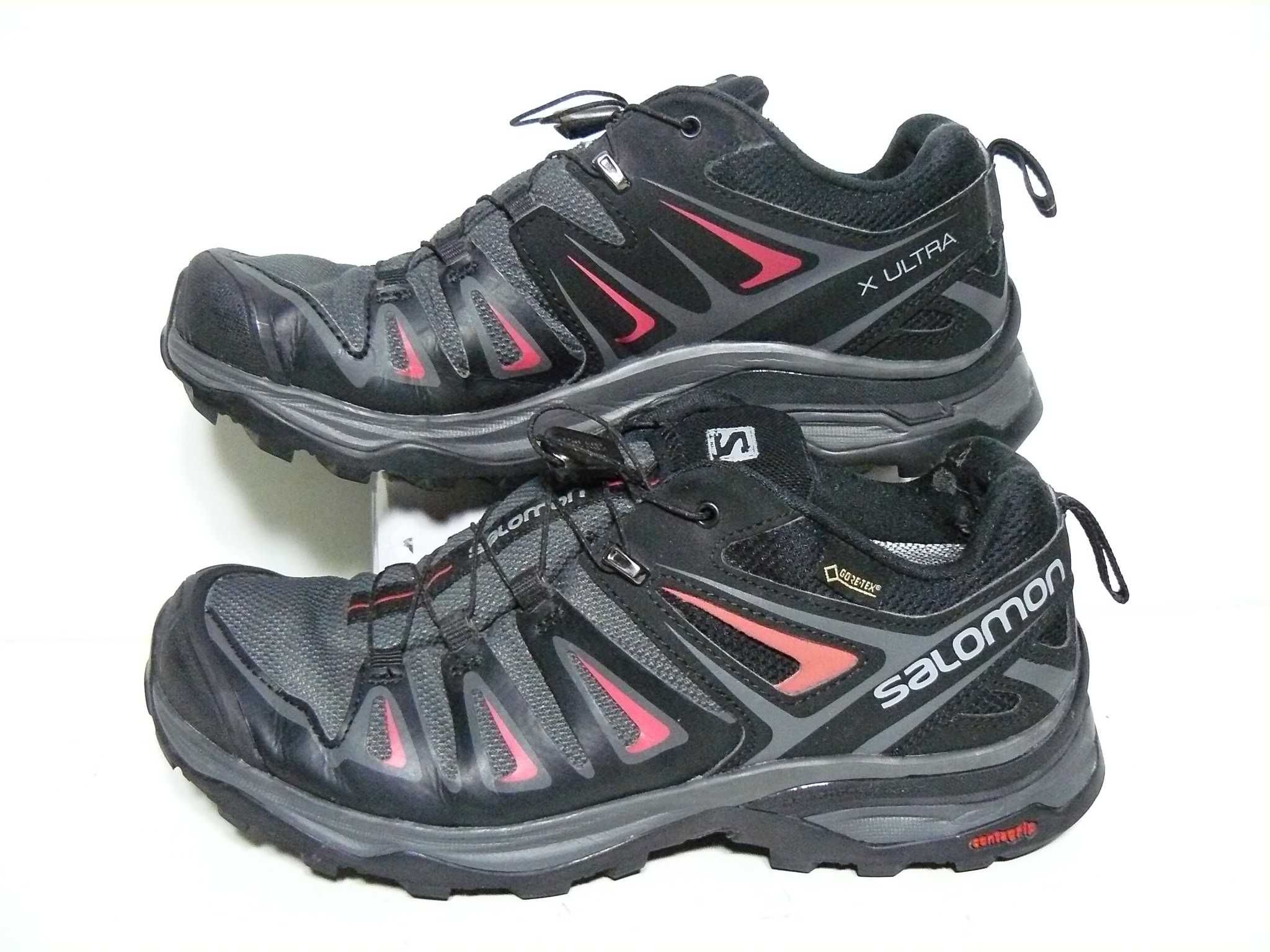 buty SALOMON X ULTRA GTX 39 1/3 damskie meskie trekkingowe sportowe