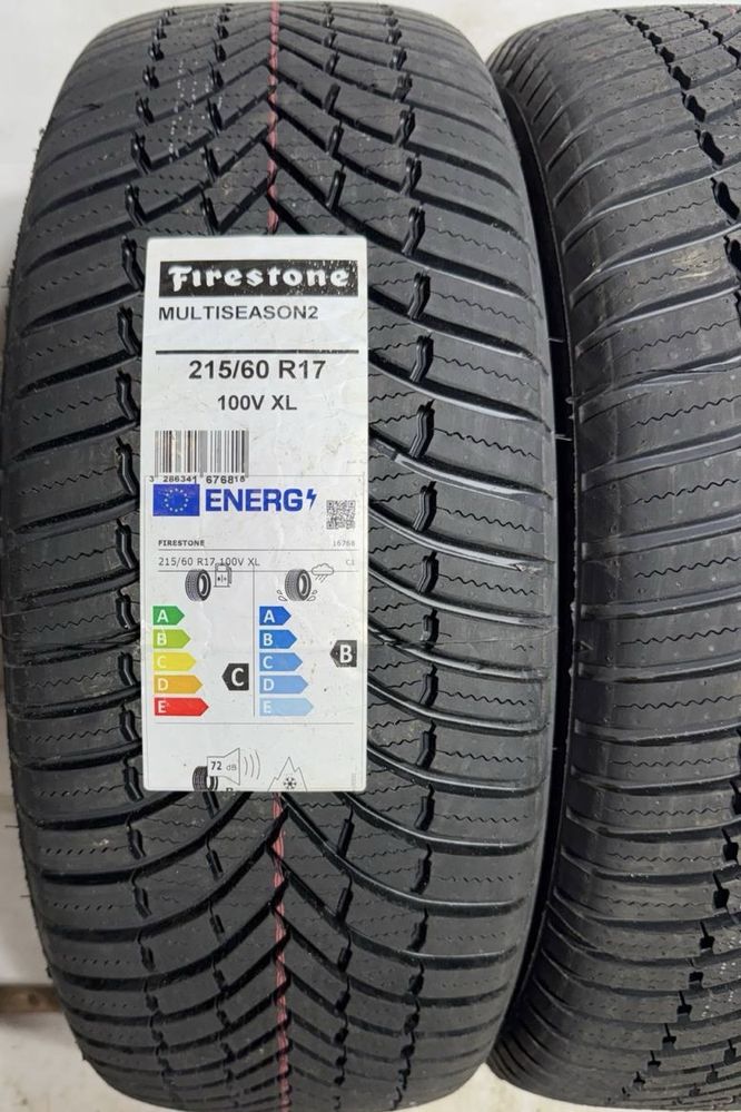2x 215/60r17 Firestone Multiseason 100V XL 2024