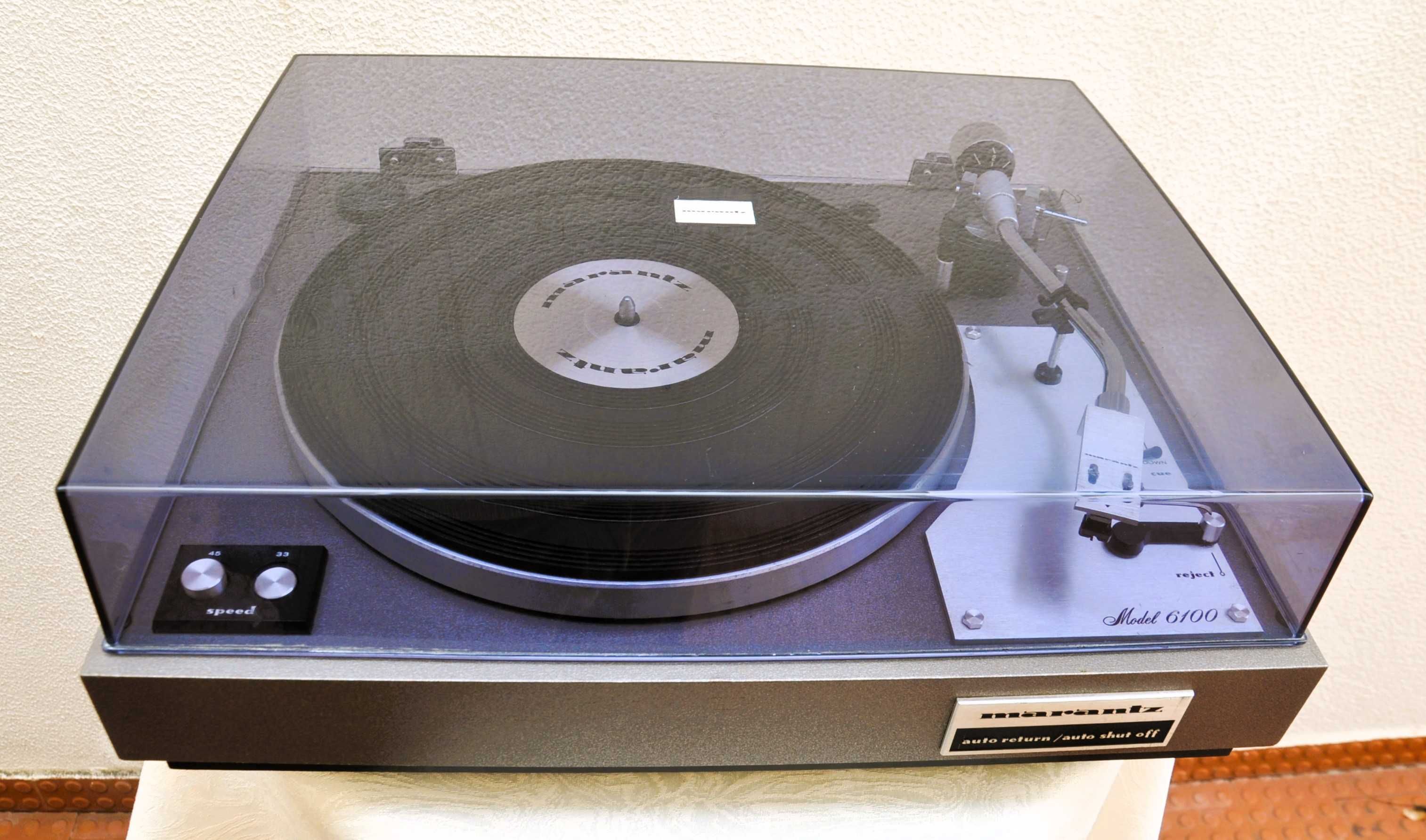 Gira Discos Marantz 6100