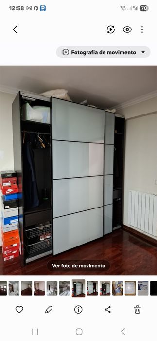 Armario grande para a voça roupa toda