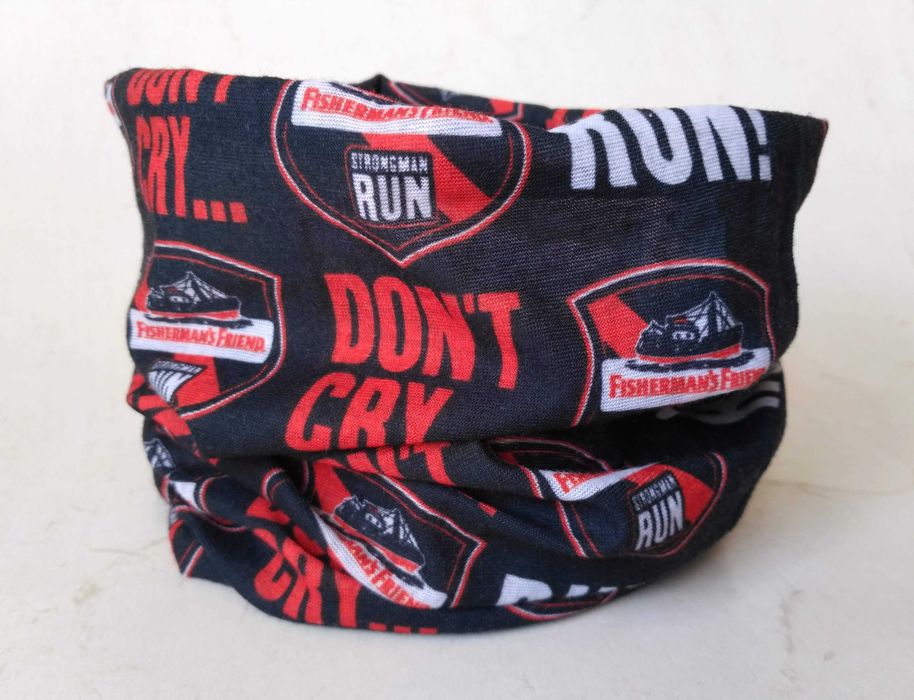 Баф DONT CRY... RUN! black Buff бандана  балаклава