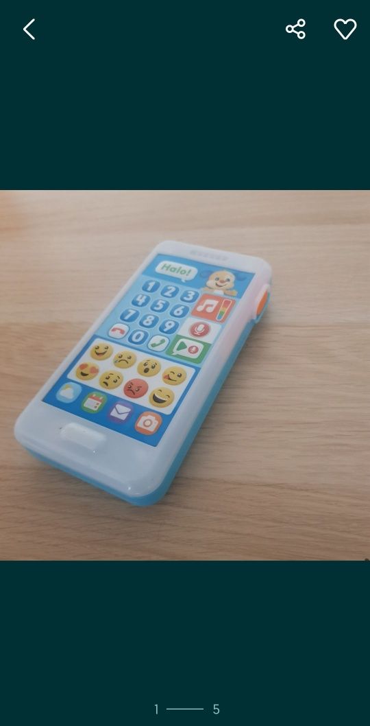 Smartfon tablet telefon dla dzieci uszkodzony
