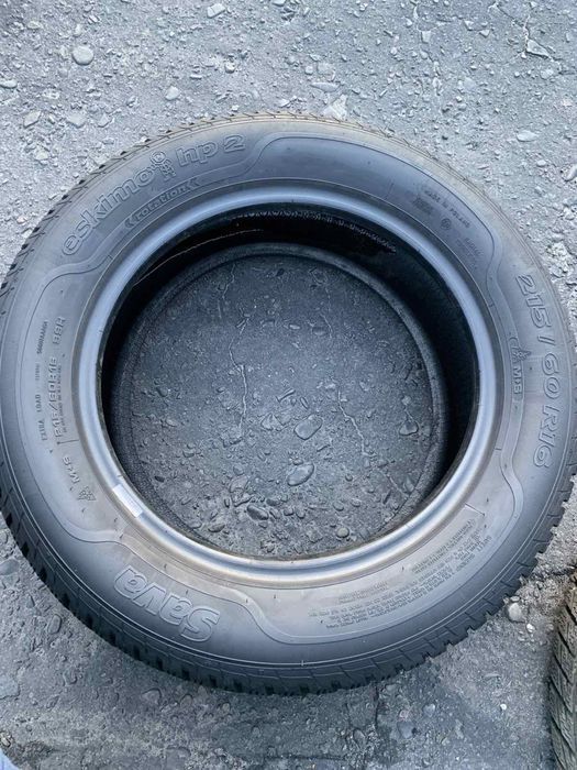 Шини 215/60 R16 Sava пара зима 2022рік,6,7 мм