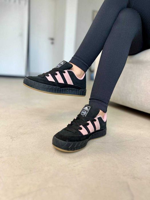 Кросівки Adidas Adimatic x Human Made Black/Peach premium