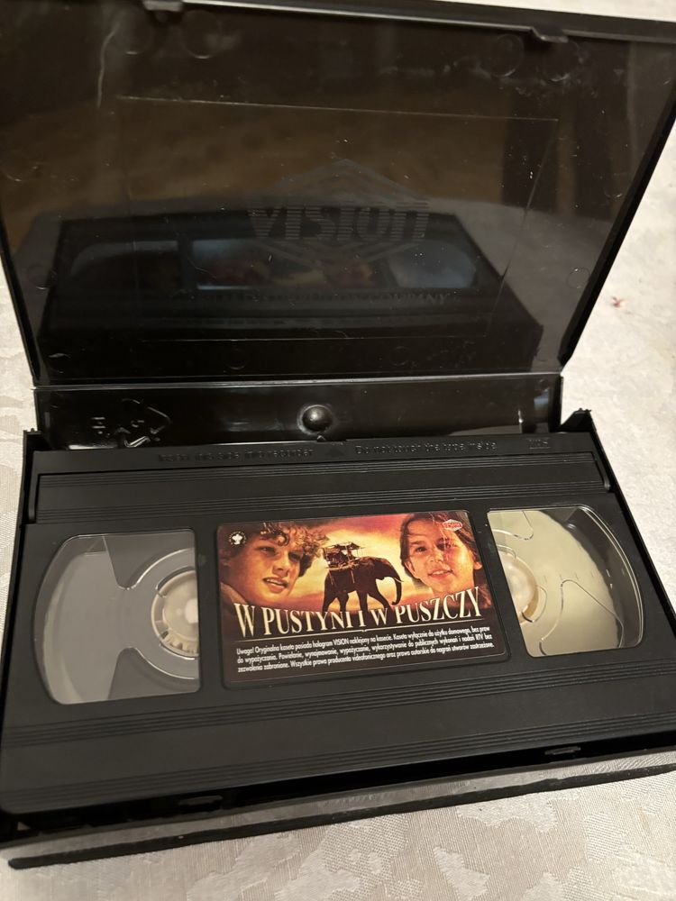 W pustyni i w puszczy vhs