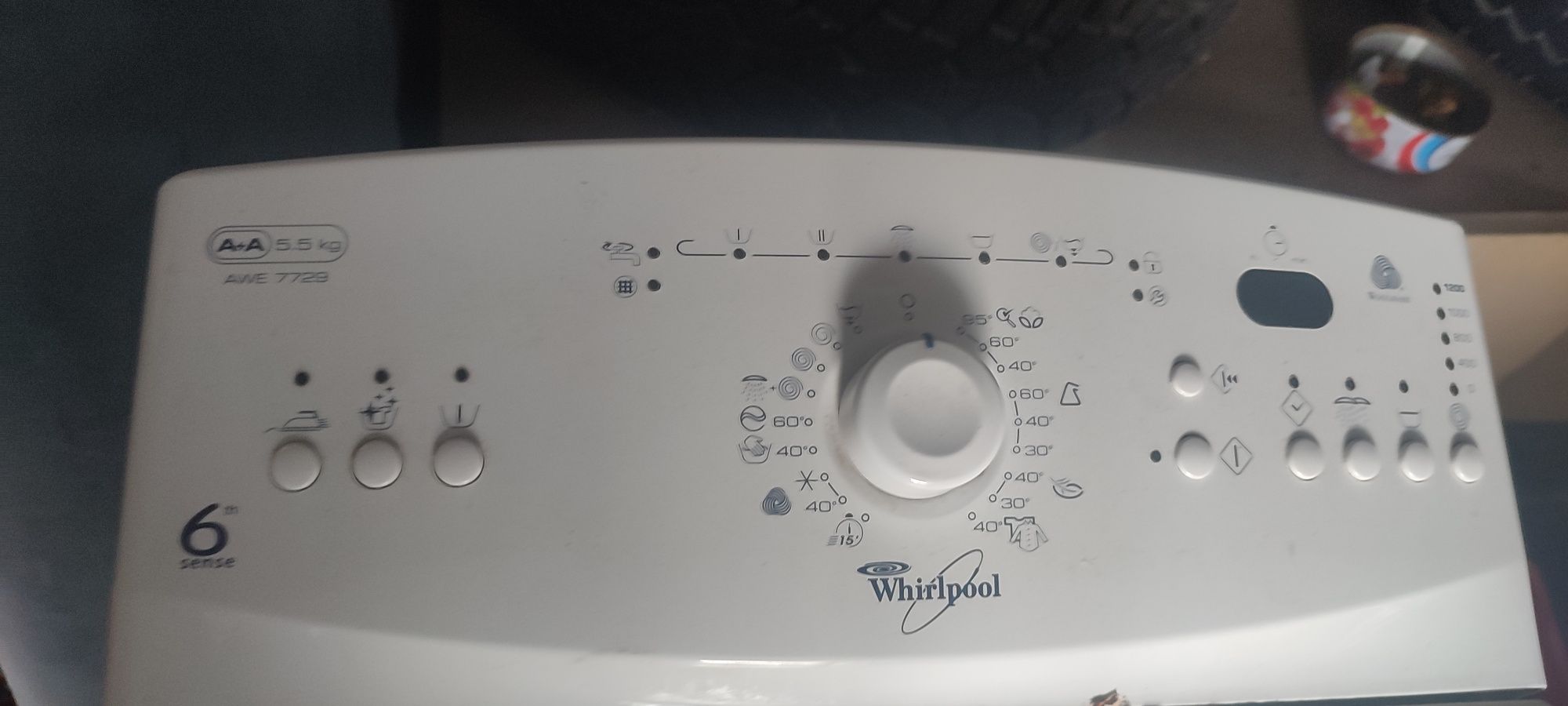 Cała na części Pralka Whirlpool AWE 7729