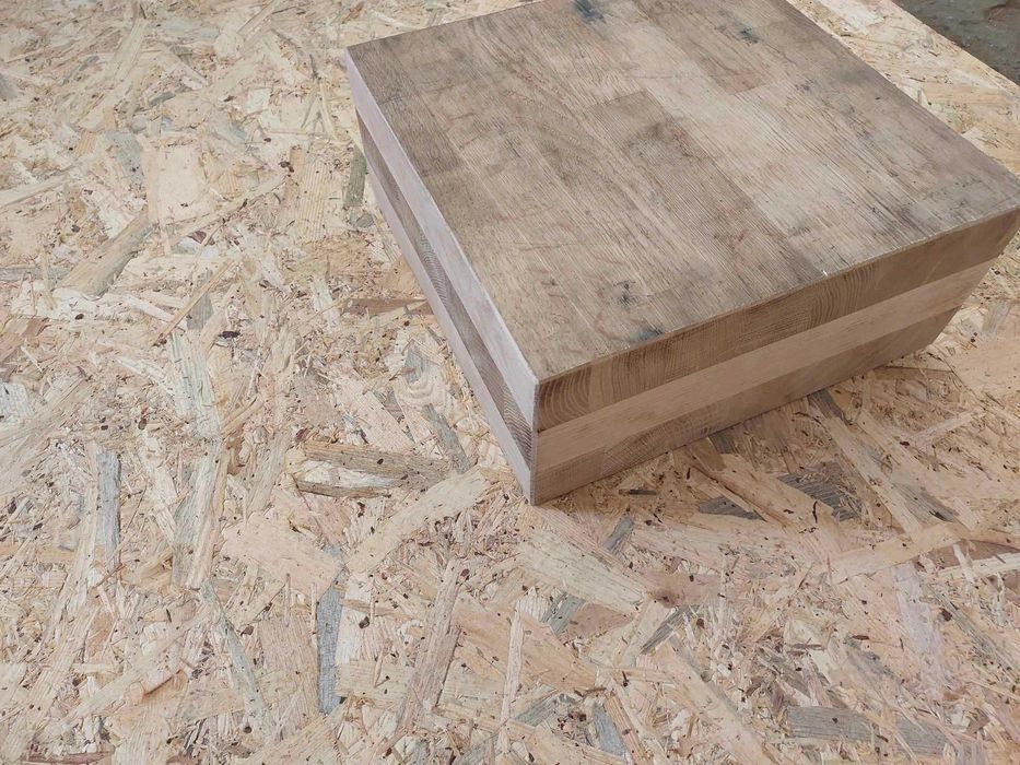 Kloc do mięsa nowy wymiary 300 x 300 x125 mm masarski dom