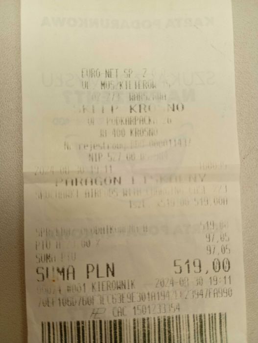 Apple AirPods gen 2 Gwarancja igielna jasło