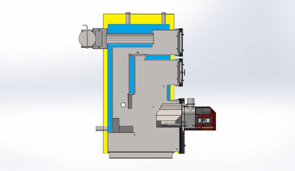Kocioł na pellet  13 kw  kotły pelletowe 5 klasa z podajnikiem pelletu