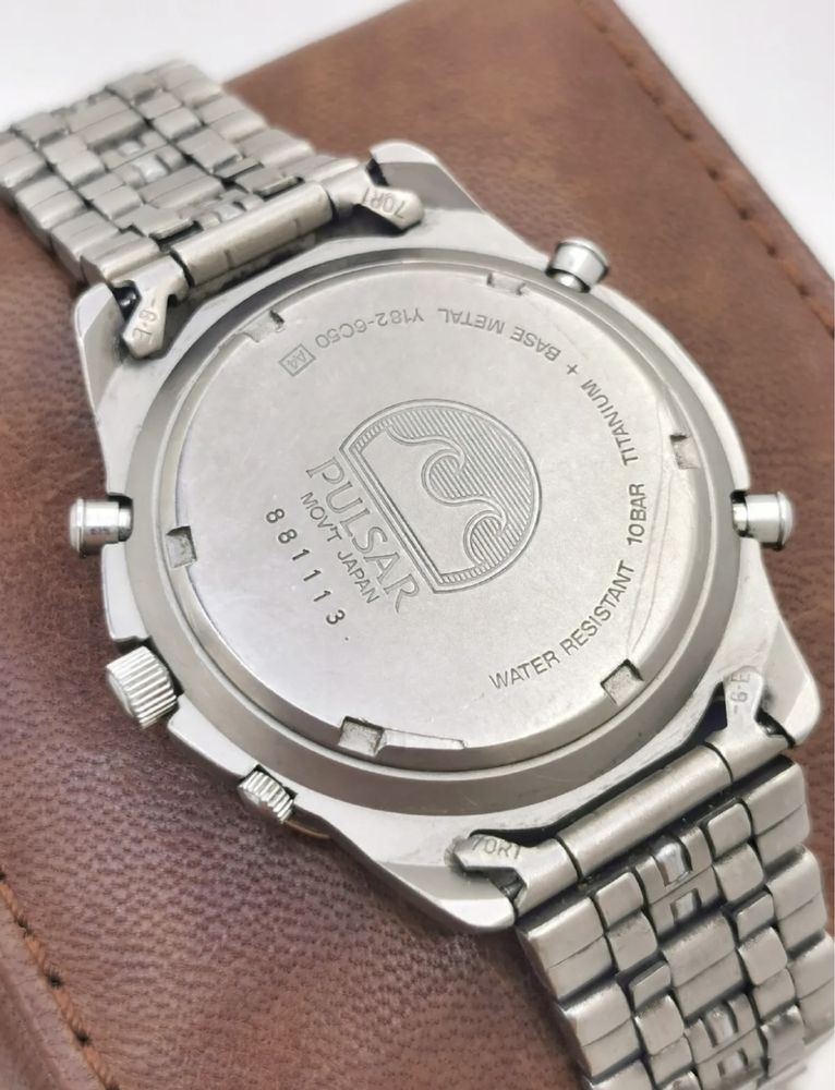 Pulsar (Seiko) Titanium Chronograph 100m наручные часы
