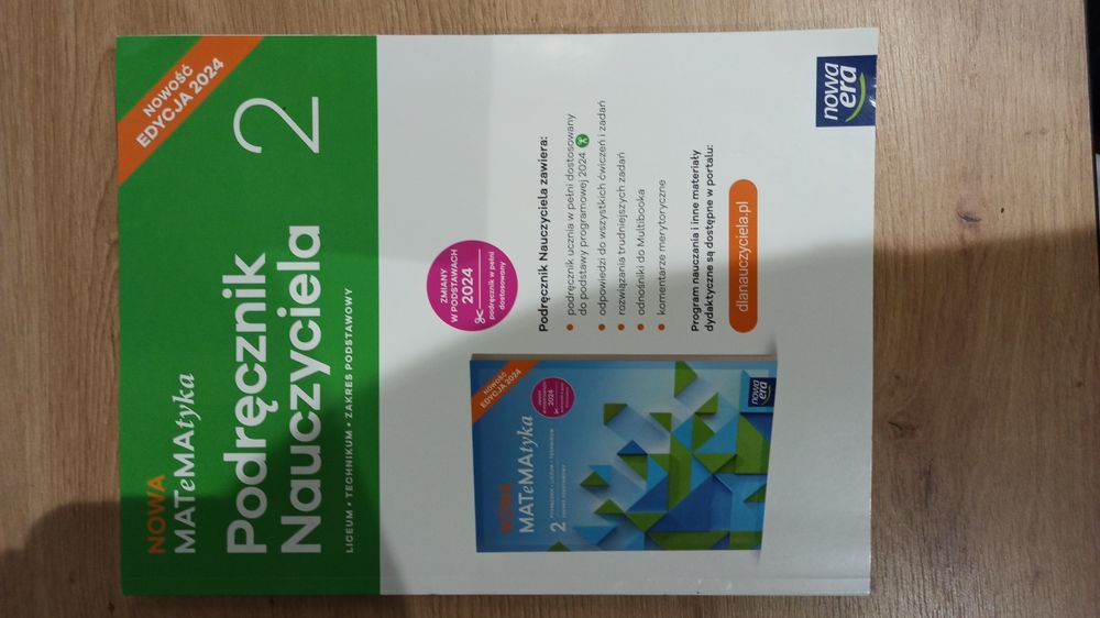 Nowa Matematyka - Podręcznik Nauczyciela 2 -  zakres podstawowy