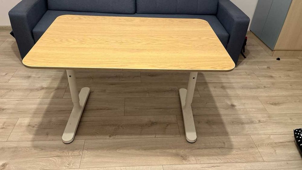 Biurko Ikea Bekant 120x80 regulowane