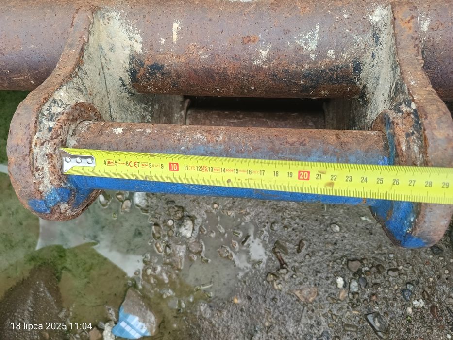 Łyżka skarpowa kopiącą