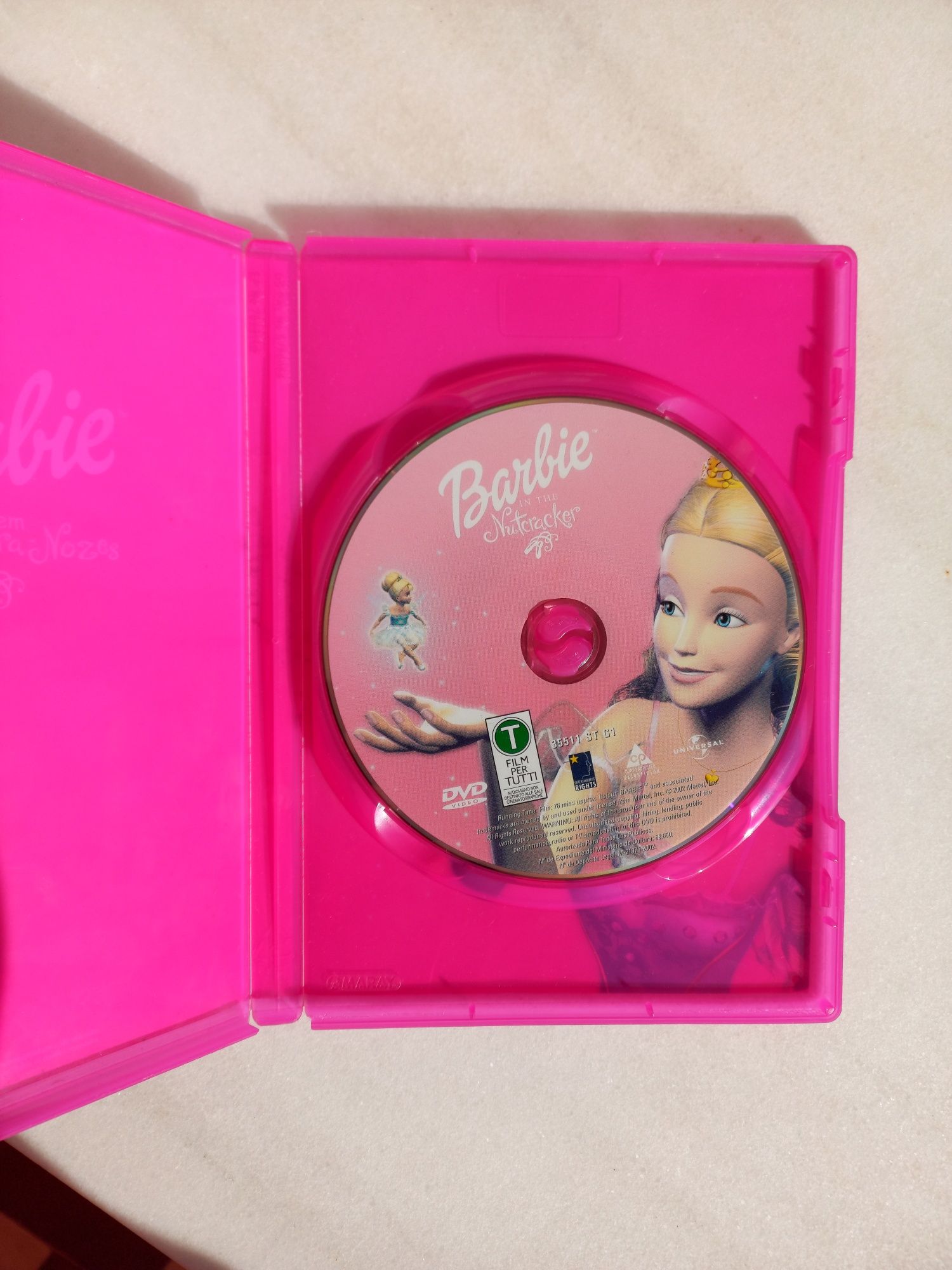 DVD Barbie em o Quebra-nozes