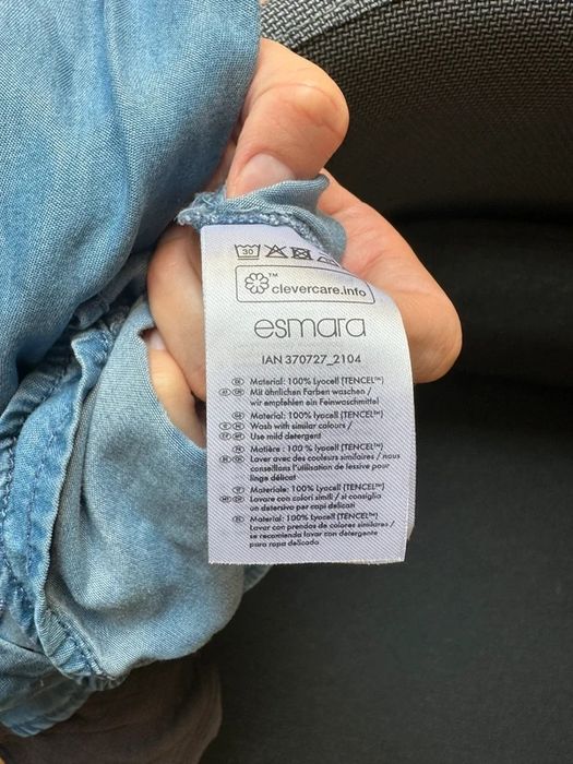 Sukienka z długim rękawem Lyocell XL